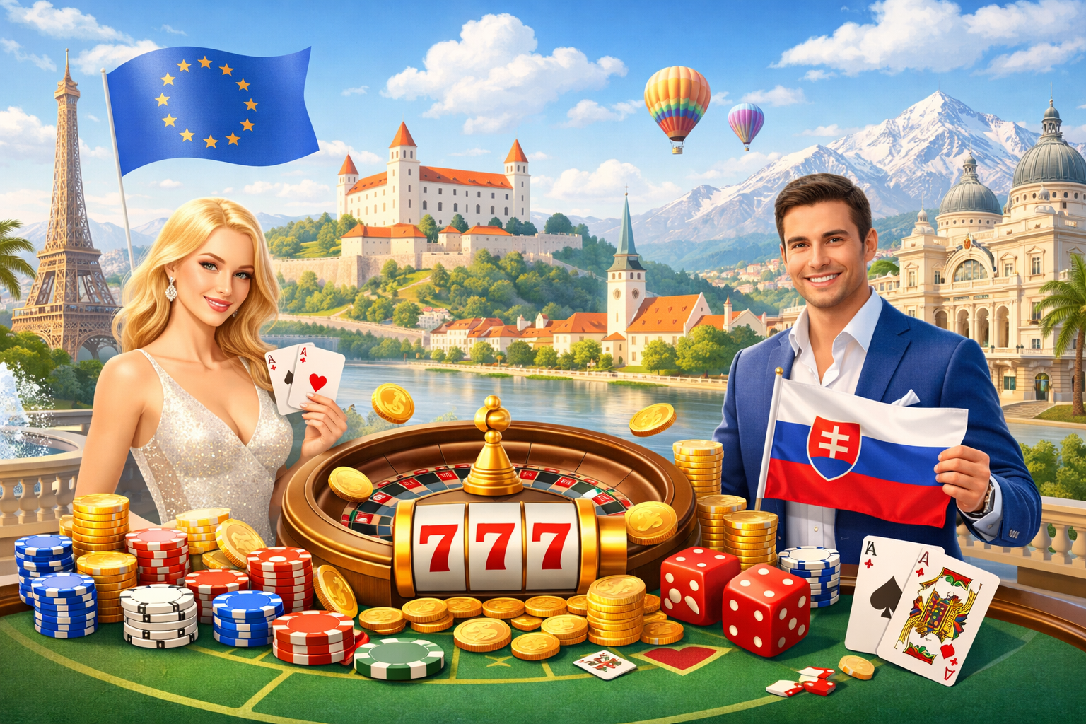Najlepšie európske kasíno na Slovensku